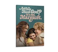 Poster sur toile « Are You There God It's Me » - Décoration murale pour salon, chambre à coucher - 60 x 90 cm