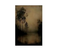 Poster sur toile avec motif nature sourde, décoration de chambre à coucher, bureau, chambre, cadeau, 20 x 30 cm