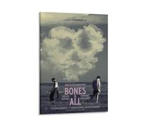 Poster sur toile « Bones And All » - Drame romantique obsédant - Décoration murale sombre (4) - Impression sur toile - Décoration murale - 60 x 90 cm