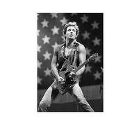 Poster sur toile Bruce Springsteen Musique - Décoration de chambre à coucher - Paysage sportif - Décoration de bureau - Cadeau sans cadre - 30 x 45 cm