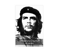 Poster sur toile Che Guevara avec citations de célébrité - Décoration rétro - 13 toiles - Décoration de chambre - Paysage sportif - Décoration de bureau - Cadeau sans cadre : 30 x 45 cm