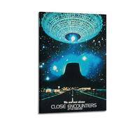 Poster sur toile « Close Encounters of The Third Kind 2 » - Décoration pour chambre à coucher, bureau, chambre - Cadeau - 20 x 30 cm