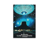 Poster sur toile « Close Encounters of The Third Kind 2 » - Décoration pour chambre à coucher, bureau, chambre - Cadeau - 20 x 30 cm
