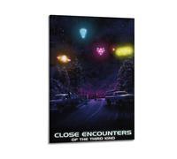 Poster sur toile « Close Encounters of The Third Kind 3 » - Décoration murale pour salon, chambre à coucher - 20 x 30 cm