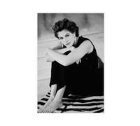 Poster sur toile de l'actrice Julia Roberts 4 - Décoration pour chambre à coucher, bureau, chambre - Sans cadre - 30 x 45 cm