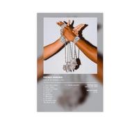 Poster sur toile de l'album Frères Ennemis de Zola & Koba LaD - Décoration de chambre à coucher, bureau, cadeau - 30 x 45 cm