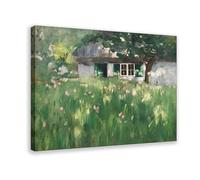 Poster sur toile de paysage antique - Décoration murale pour salon, chambre à coucher - 20 x 30 cm