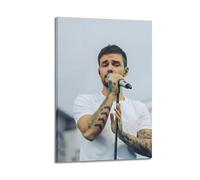 Poster sur toile de style chanteur Liam Payne Musique (3) - Décoration murale - Convient pour chambre à coucher et salon - 60 x 90 cm