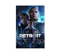 Poster sur toile Detroit Become Human Game 4 - Décoration murale pour salon, chambre à coucher - Sans cadre : 30 x 45 cm