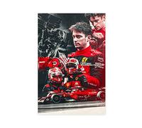 Poster sur toile « Driver Max Verstappen » de Formule 1 - Décoration pour chambre à coucher, bureau, chambre - Cadeau sans cadre - 40 x 60 cm