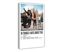 Poster sur toile du film 10 choses que je déteste environ 33 - Décoration murale pour salon, chambre à coucher - 40 x 60 cm
