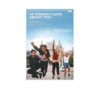 Poster sur toile du film « 10 Things I Hate About 9 » - Décoration pour chambre à coucher, bureau, chambre - Cadeau - 50 x 75 cm