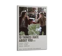 Poster sur toile du film 10 Things I Hate About You 2 - Décoration murale pour salon, chambre à coucher - 20 x 30 cm