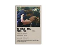 Poster sur toile du film 10 Things I Hate About You 8 - Décoration murale pour salon, chambre à coucher - 20 x 30 cm