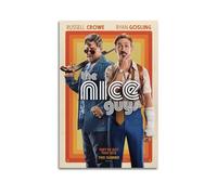Poster sur toile du film The Nice Guys - Décoration murale pour chambre à coucher, salon - 30 x 45 cm - Sans cadre
