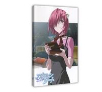 Poster sur toile Elfen Lied:In The Passing Rain, Or, How Can A Girl Have Reached Such Feelings? - Décoration de chambre à coucher, bureau, chambre, cadeau 30 x 45 cm