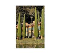 Poster sur toile esthétique méditerranéenne du lac de Côme, Italie - Décoration de chambre à coucher, bureau, chambre, cadeau 50,8 x 76,2 cm (L x l)