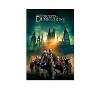 Poster sur toile Fantastic Beasts The Secrets of Dumbledore - Décoration murale pour salon, chambre à coucher - 40 x 60 cm