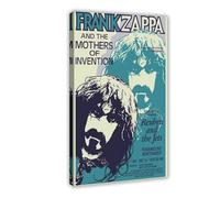 Poster sur toile Frank Zappa et les mères de l'invention Paramount Northwest - Décoration murale pour salon, chambre à coucher - 30 x 45 cm
