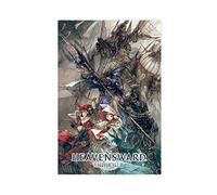 Poster sur toile « Game Final Fantasy XIV Online Shadowbringers » - Décoration murale pour salon, chambre à coucher - 30 × 45 cm - Sans cadre