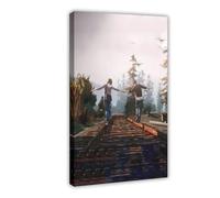 Poster sur toile Game Life Is Strange 17 - Décoration de chambre à coucher, bureau, chambre, cadeau - 50 x 75 cm