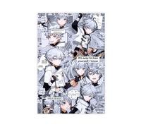 Poster sur toile Genshin Impact Chongyun Games - Décoration murale pour salon, chambre à coucher - Sans cadre - 60 x 90 cm