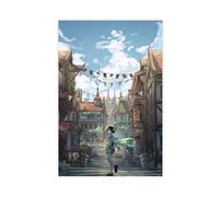 Poster sur toile Genshin Impact Venti 30 x 45 cm