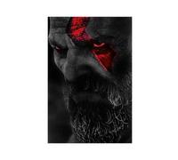 Poster sur toile « God of War Kratos » vintage abstrait Hero (3) - Décoration de chambre à coucher, bureau, chambre - Cadeau sans cadre - 30 x 45 cm