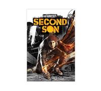 Poster sur toile « Infamous Second Son Game » (6) pour décoration de chambre à coucher, bureau, chambre, cadeau 20 x 30 cm
