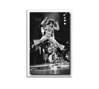 Poster sur toile James Brown - Décoration murale sans cadre pour salon, chambre à coucher - 20 x 30 cm
