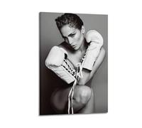 Poster sur toile Jennifer Singer Lopez 9 - Décoration murale pour salon, chambre à coucher - 20 x 30 cm