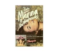 Poster sur toile Marina And The Diamonds The Family Jewels - Décoration murale pour salon, chambre à coucher - 40 x 60 cm