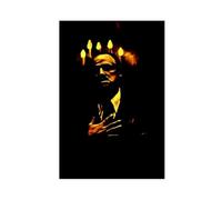 Poster sur toile Marlon Brando Parrain 1 - Décoration murale pour salon, chambre à coucher - 30 x 45 cm