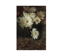 Poster sur toile motif nénuphar pour décoration de chambre à coucher, bureau, chambre, cadeau 30 x 45 cm