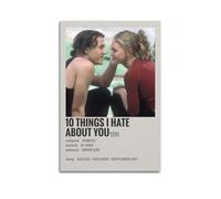 Poster sur toile Movie 10 Things I Hate About You 3 - Décoration de chambre à coucher, bureau, chambre - Cadeau 20 x 30 cm