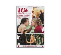 Poster sur toile Movie 10 Things I Hate About You 7 - Décoration de chambre à coucher, bureau, chambre - Cadeau 20 x 30 cm