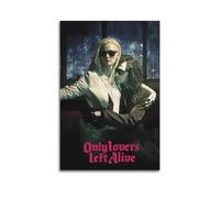 Poster sur toile Movie Only Lovers Left Alive - Impression d'art mural moderne pour salon - 30 x 45 cm - Style sans cadre
