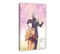Poster sur toile « My Happy Marriage » - Décoration pour chambre à coucher, bureau, chambre - Cadeau - 60 x 90 cm
