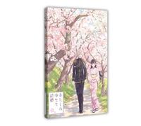 Poster sur toile « My Happy Marriage » - Décoration pour chambre à coucher, bureau, chambre - Cadeau - 60 x 90 cm