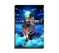 Poster sur toile Naruto Sasuke - Décoration murale moderne pour chambre à coucher
