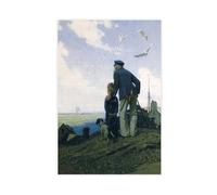 Poster sur toile Norman Rockwell, baby-sitter, décoration de chambre à coucher, paysage sportif, bureau, chambre, cadeau, sans cadre, 60 x 90 cm
