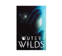 Poster sur toile Outer Wilds Adventure Game 3 - Décoration pour chambre à coucher, bureau, chambre - Cadeau 30 x 45 cm