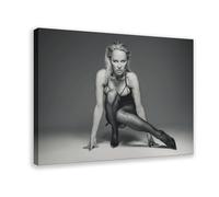 Poster sur toile Pamela Anderson - Décoration murale pour salon, chambre à coucher - 50 x 75 cm