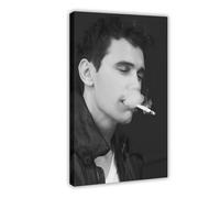 Poster sur toile représentant l'acteur acclamé James Franco - Décoration pour chambre à coucher, bureau, chambre - Cadeau idéal (40 x 60 cm)