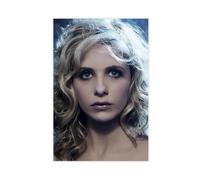 Poster sur toile représentant l'actrice intellectuelle, Sarah Michelle Gellar, 40 x 60 cm