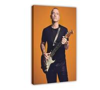 Poster sur toile représentant le chanteur populaire Eros Ramazzotti 7 - Décoration murale pour salon, chambre à coucher - 50 x 75 cm