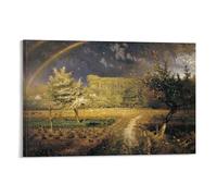 Poster sur toile représentant le printemps Jean-François Millet - Décoration d'intérieur - 20 x 30 cm