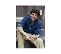 Poster sur toile représentant un jeune acteur de Jesse Eisenberg - 60 x 90 cm