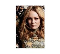 Poster sur toile représentant un modèle de Vanessa Paradis - Décoration murale pour salon, chambre à coucher - 30 x 45 cm