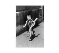 Poster sur toile Robert Doisneau Art 2 - Décoration de chambre à coucher - Paysage sportif - Décoration de bureau - Cadeau sans cadre - 20 x 30 cm